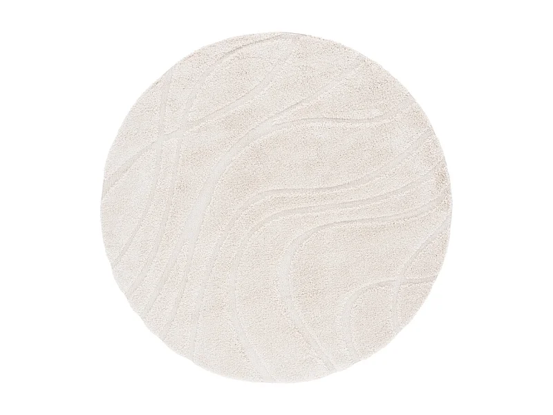 Tapis Crème/Crème 122 X 122 cm - Naples