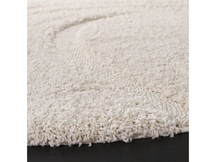 Tapis Crème/Crème 122 X 122 cm - Naples