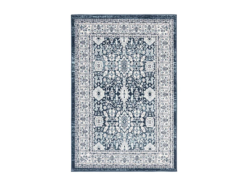 Tapis Neutre/Bleu 91 X 152 cm - Myles