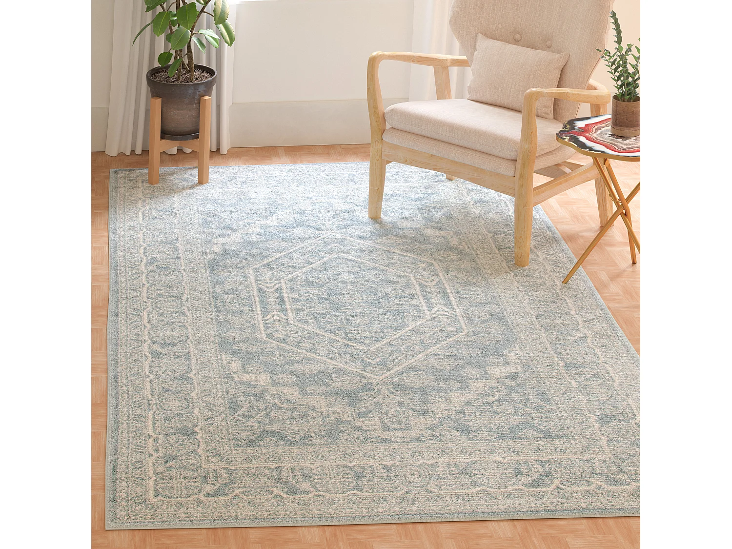 Tapis Gris/Neutre 155 X 229 cm - Arianwen