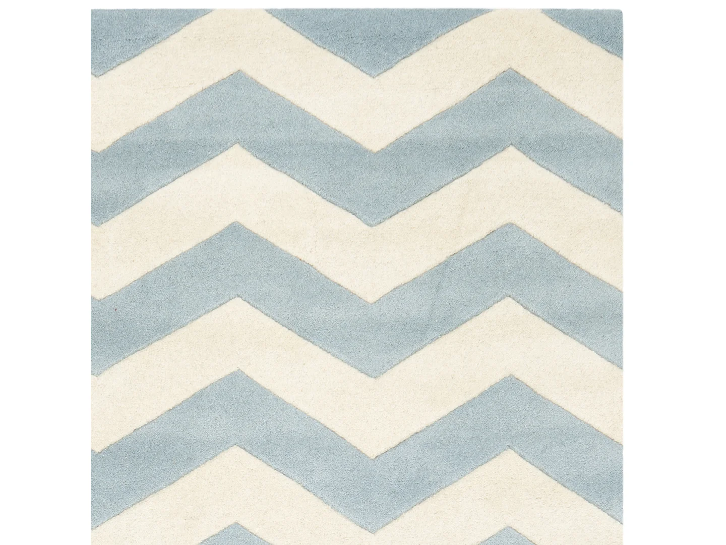 Tapis Bleu/Neutre 152 X 152 cm - Anneliese