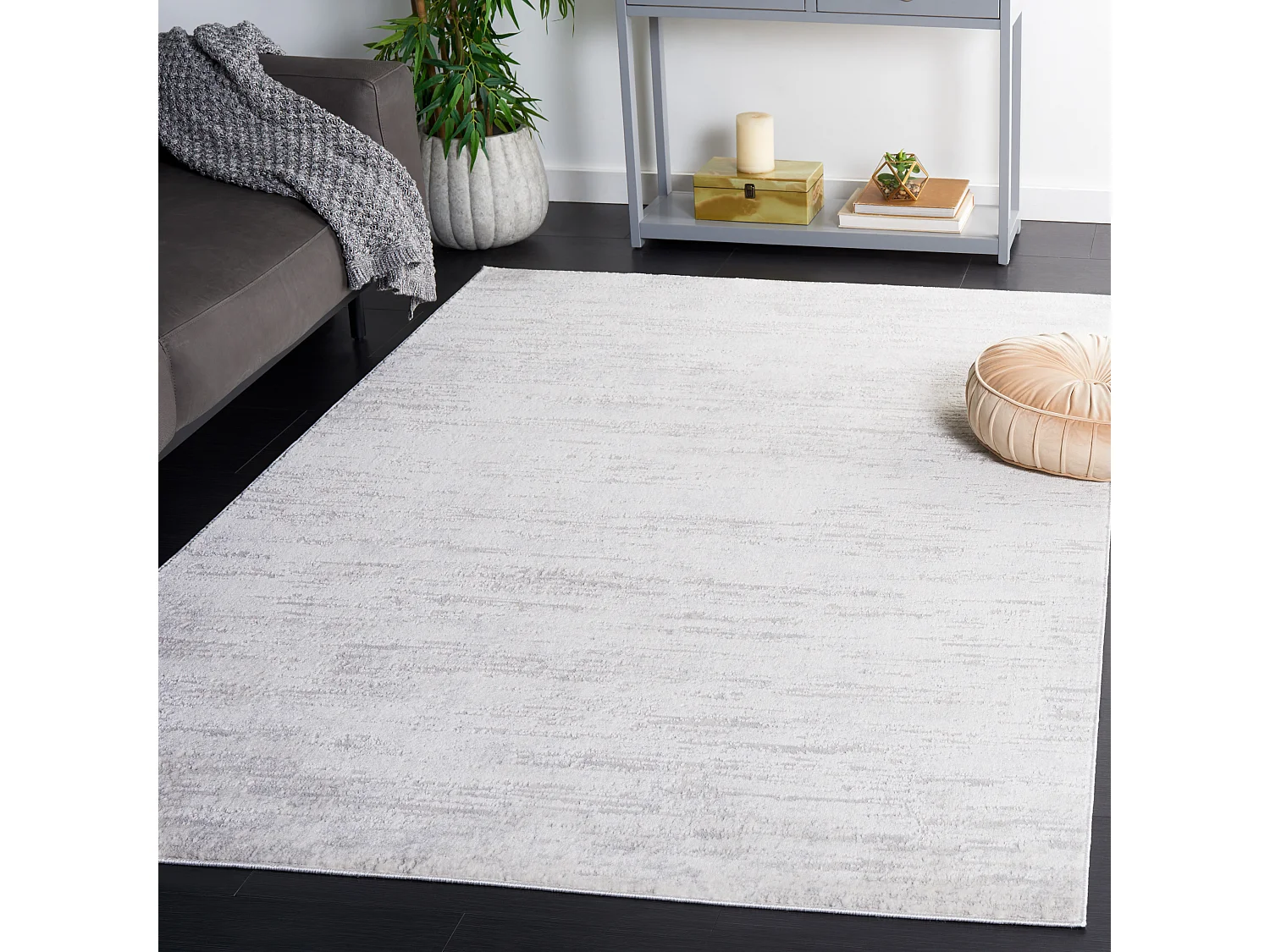 Tapis Ivoire/Gris clair 122 X 183 cm - Hero