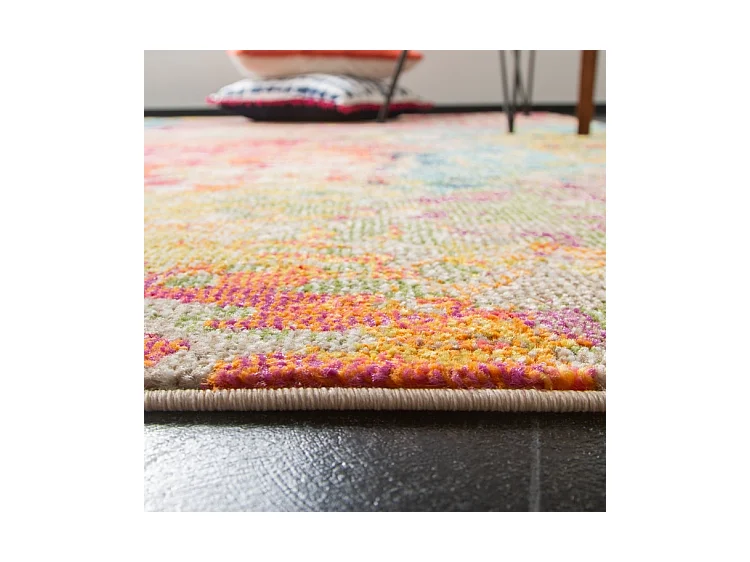 Tapis Neutre/Multicolore 122 X 183 cm - Hailey