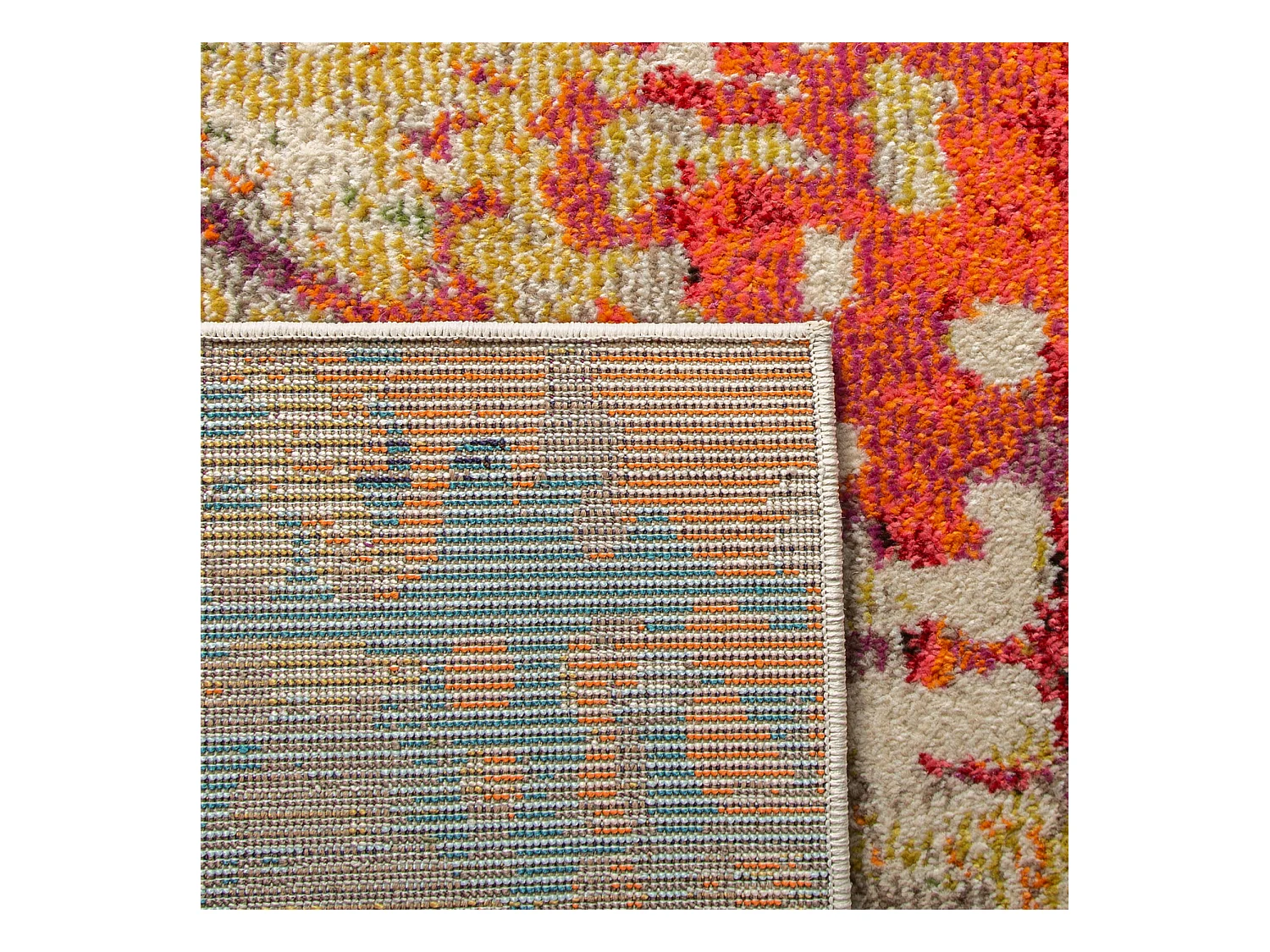 Tapis Neutre/Multicolore 122 X 183 cm - Hailey