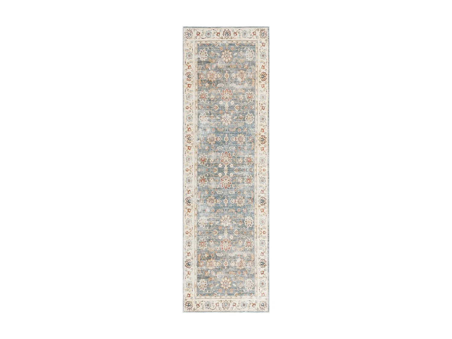 Tapis Vert/Beige 76 X 244 cm - Petra