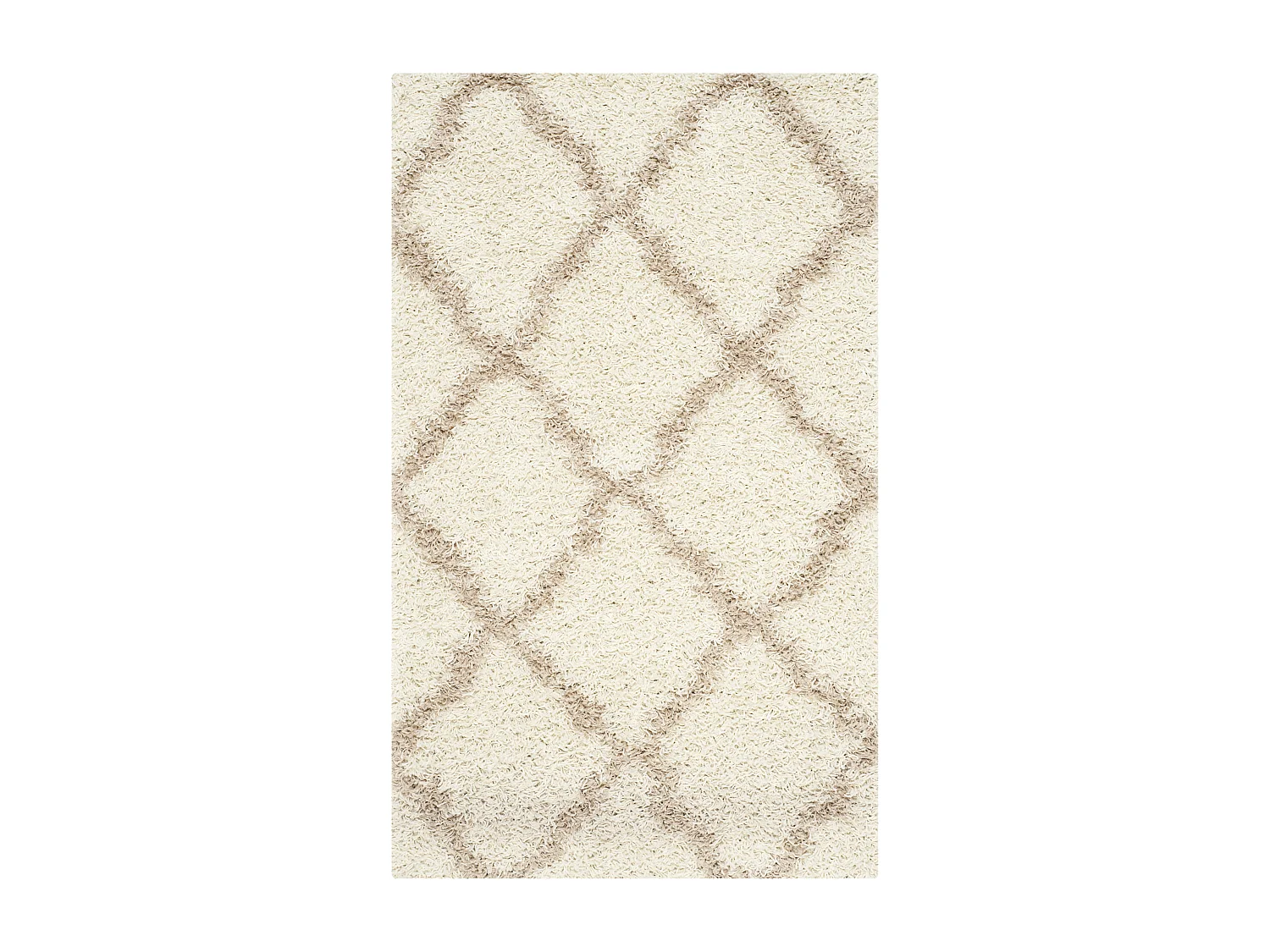 Tapis Neutre/Blanc 122 X 183 cm - Aldo