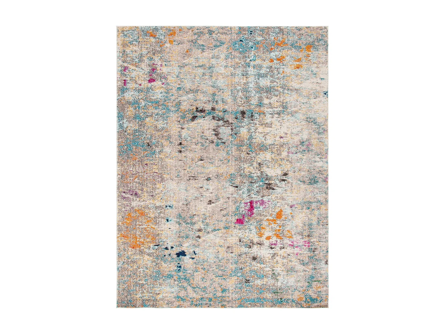 Tapis Gris/Or 244 X 305 cm - Paisley