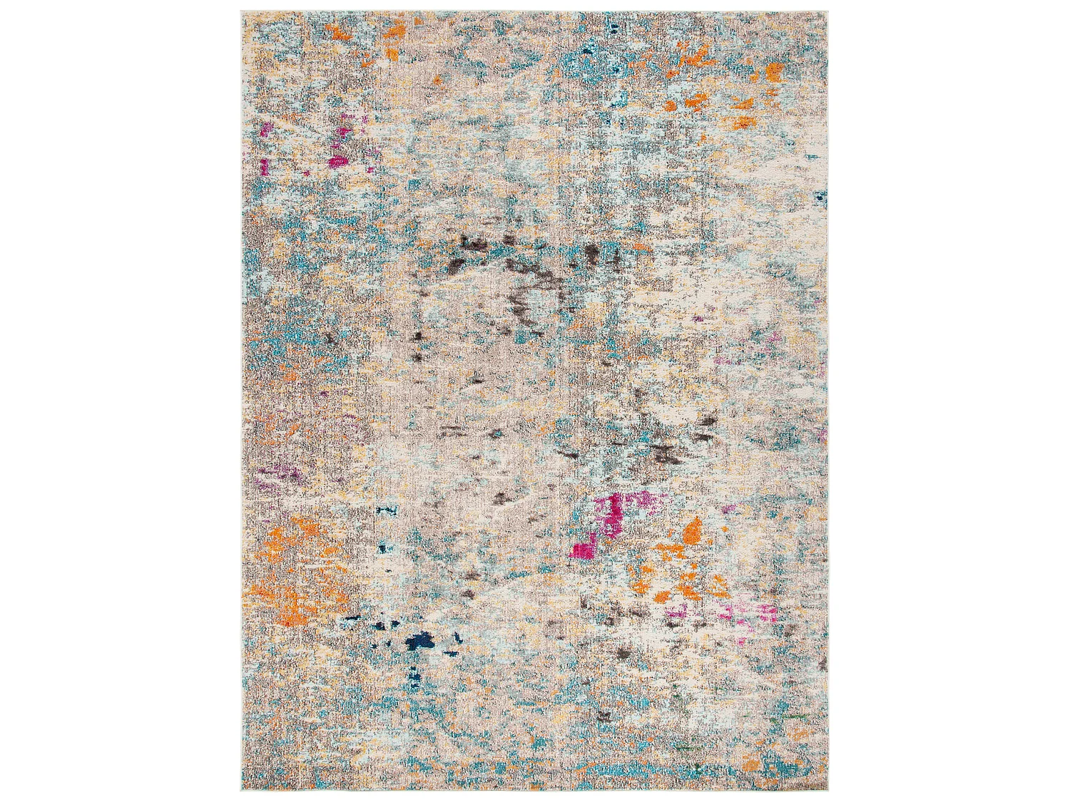 Tapis Gris/Or 244 X 305 cm - Paisley