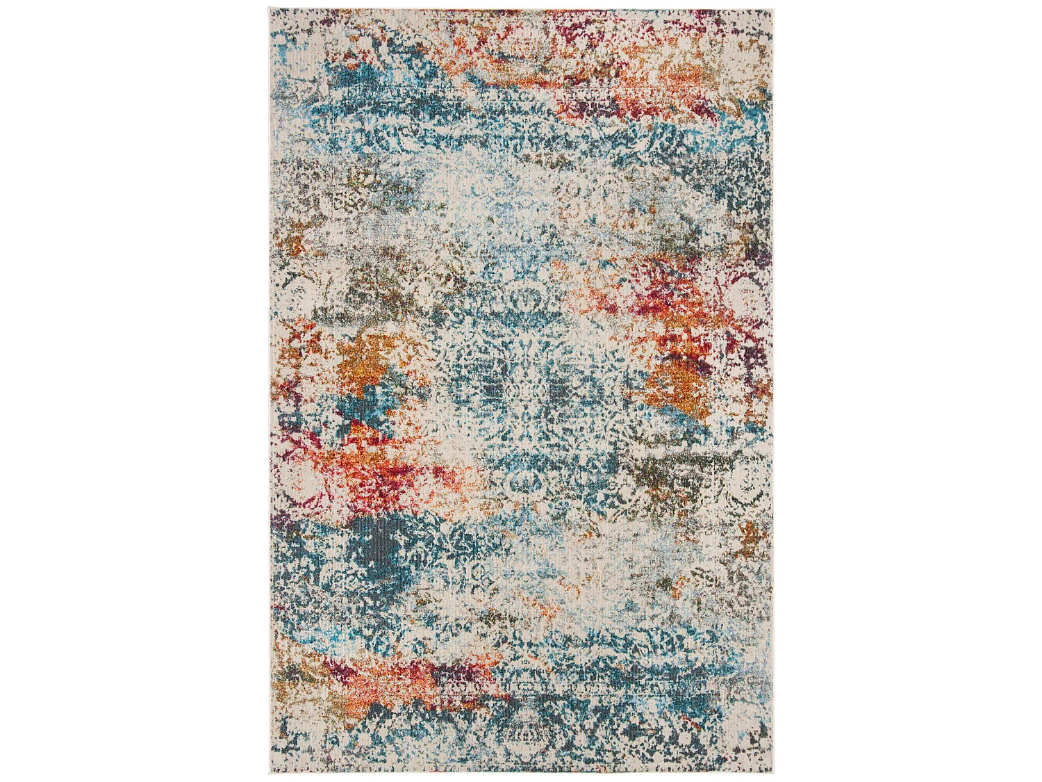 Tapis Ivoire/Bleu 183 x 274 cm - Maria