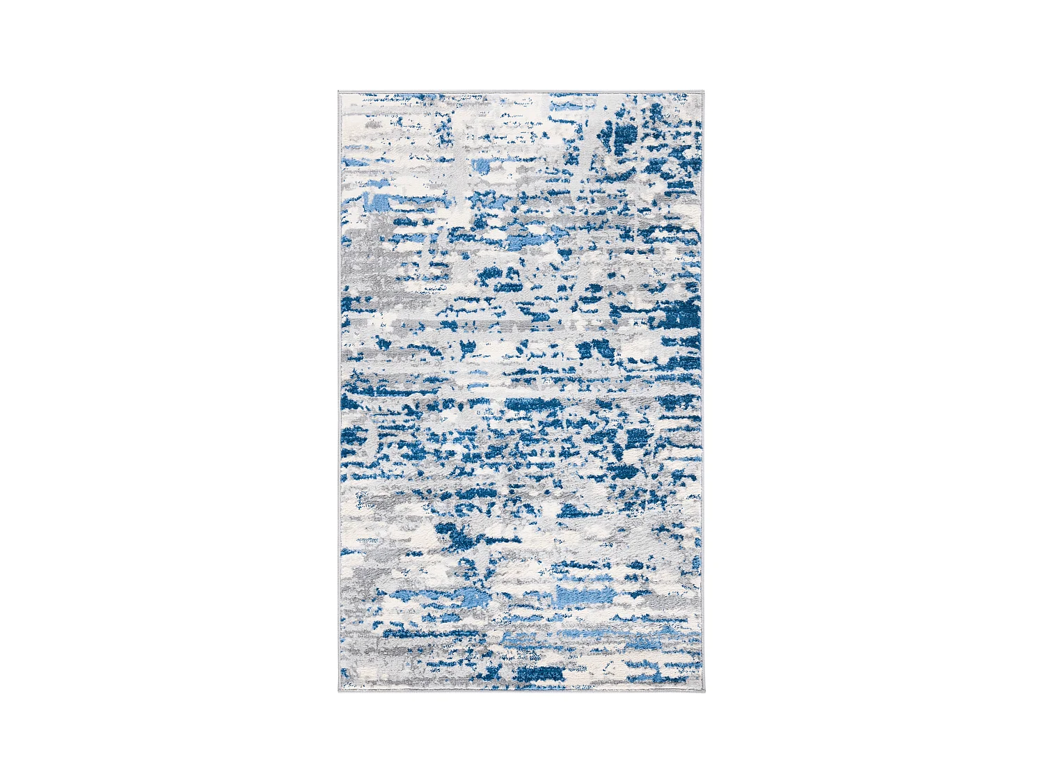 Tapis Neutre/Bleu 122 X 183 cm - Jassi