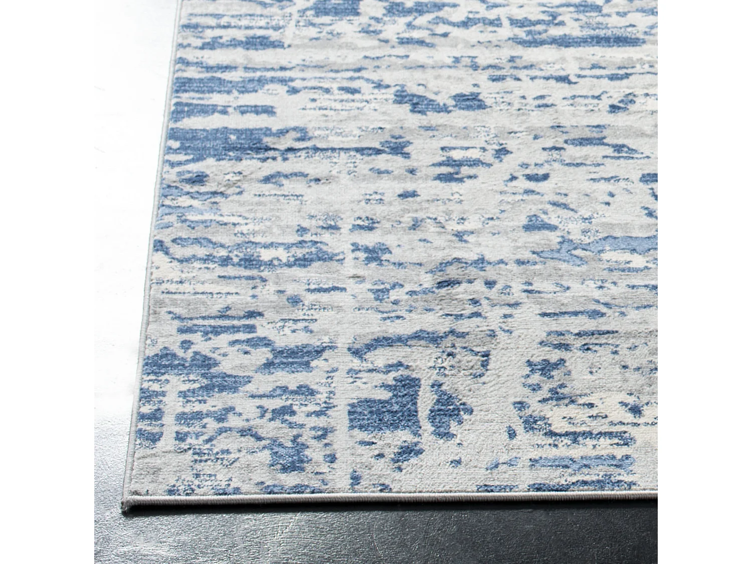 Tapis Neutre/Bleu 122 X 183 cm - Jassi
