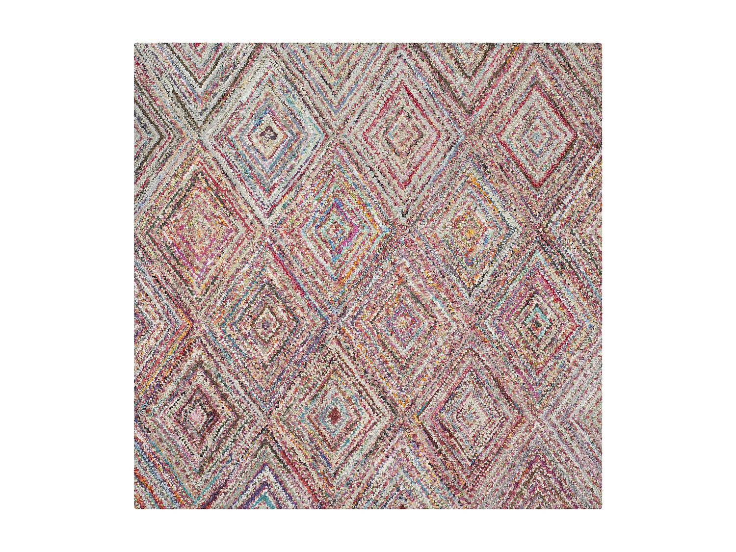 Tapis Multicolore 183 X 183 cm - Natal