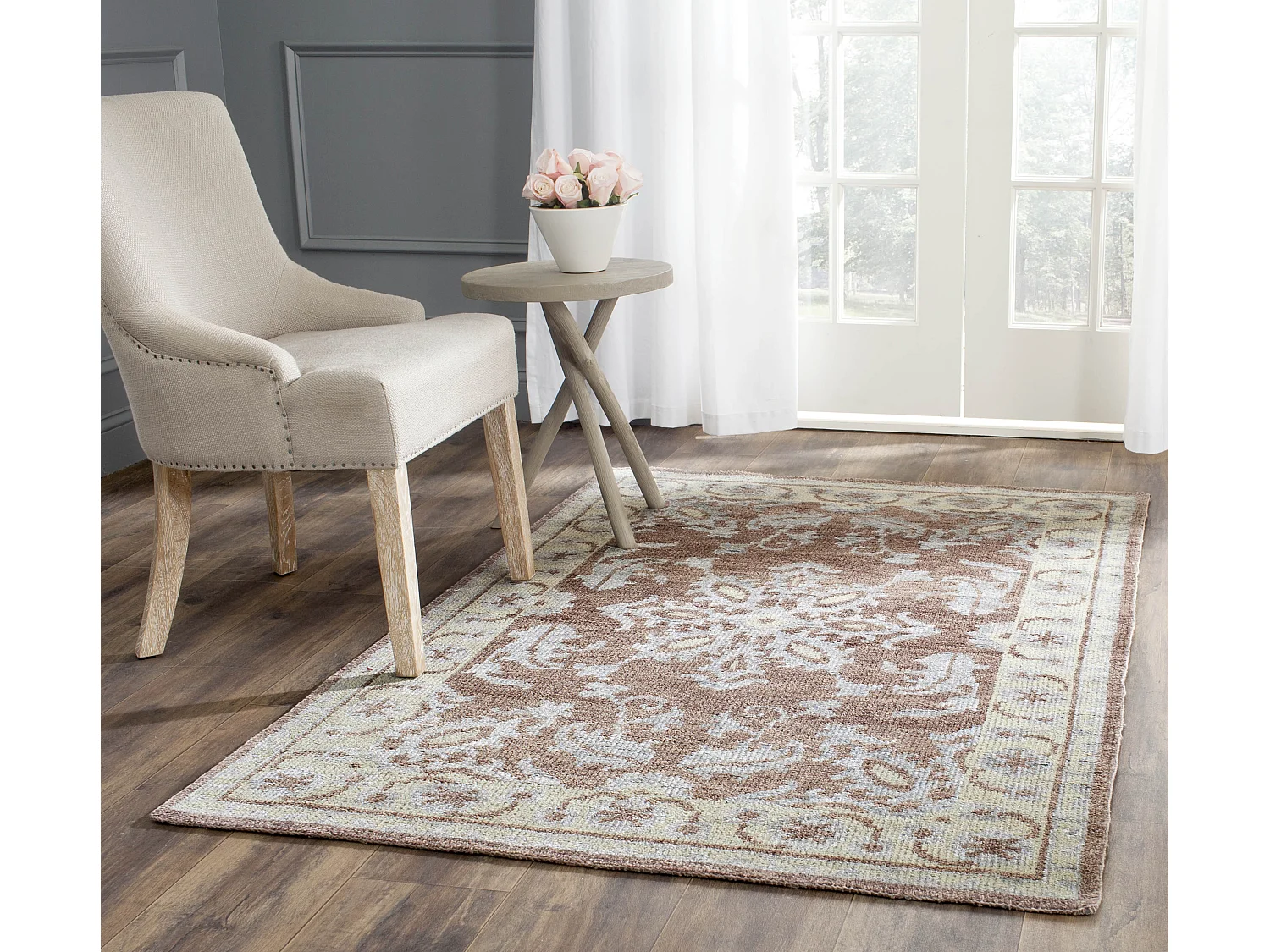 Tapis Gris 122 X 183 cm - Giulio