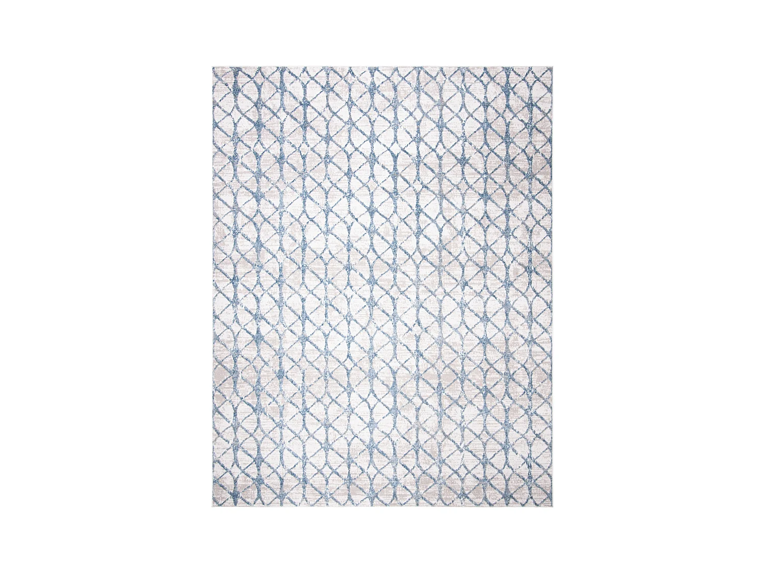 Tapis Gris/Bleu 236 x 305 cm - Elsie