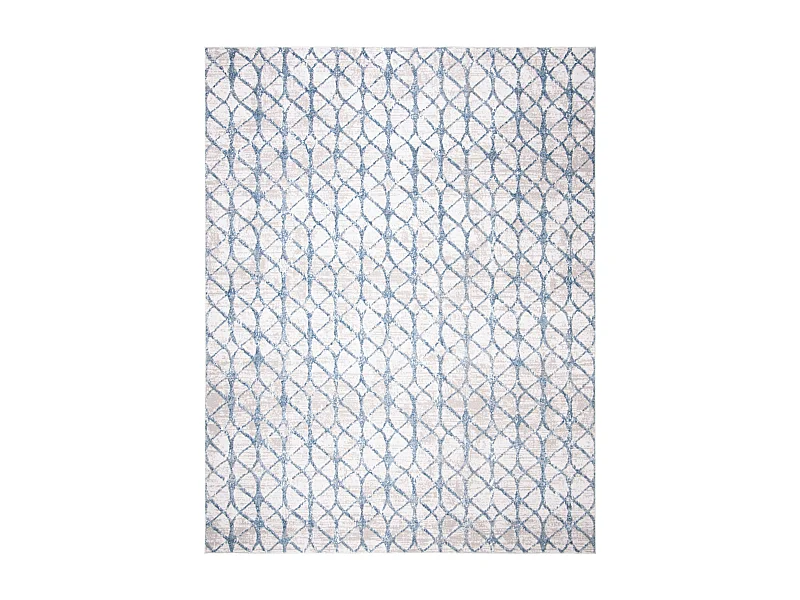 Tapis Gris/Bleu 236 x 305 cm - Elsie