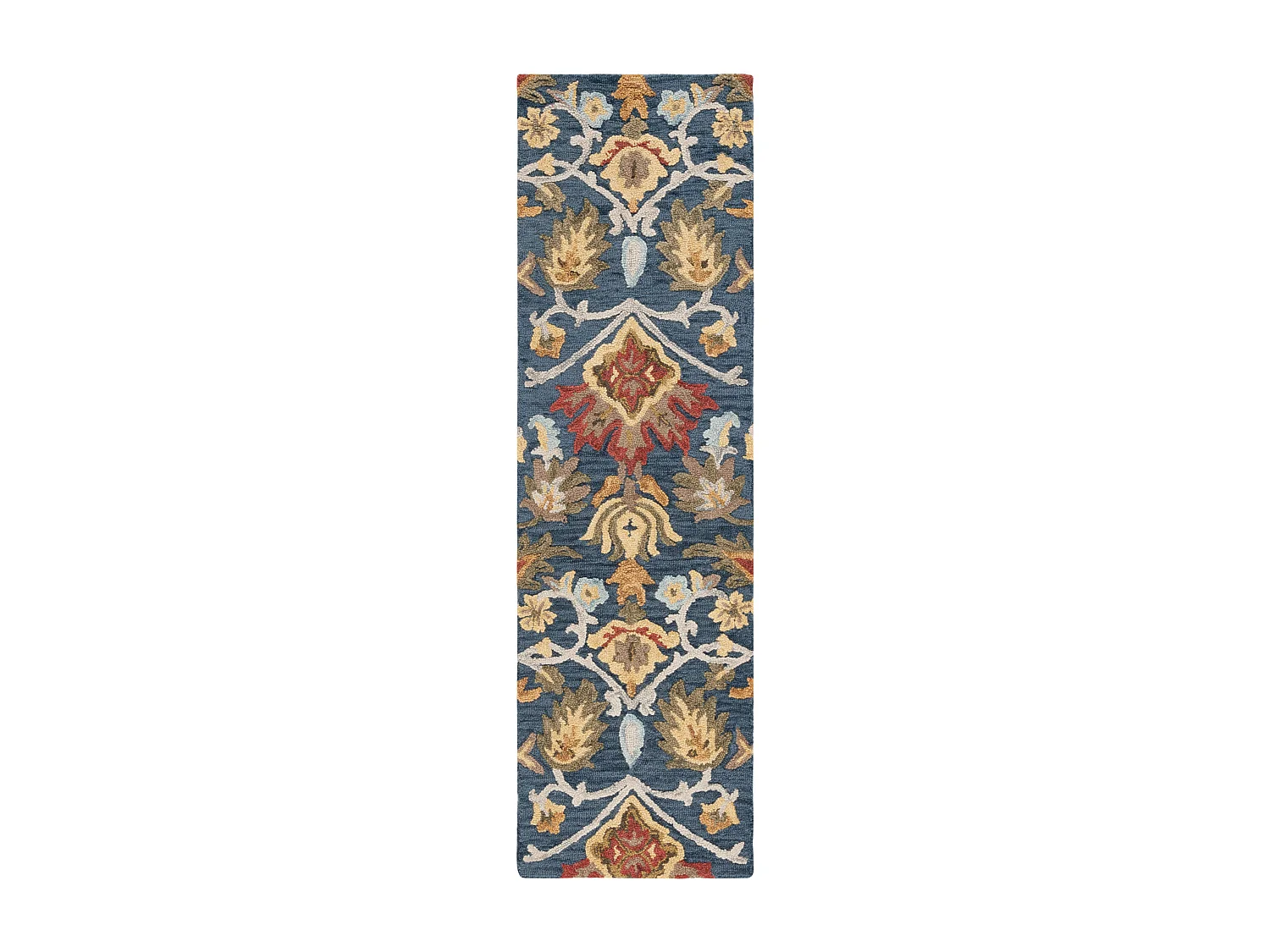 Tapis Marine/Multicolore 69 X 244 cm - Juni