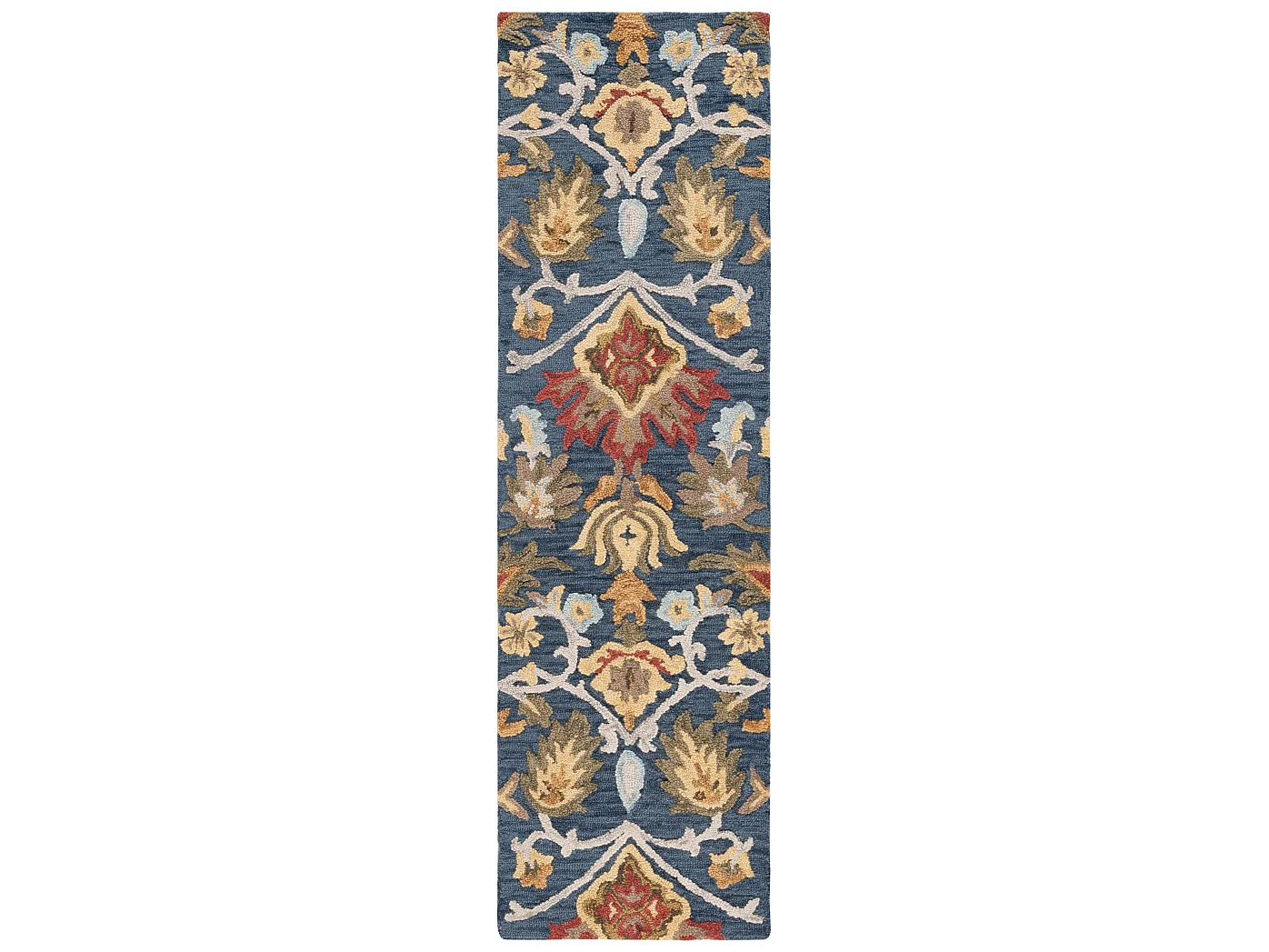 Tapis Marine/Multicolore 69 X 244 cm - Juni