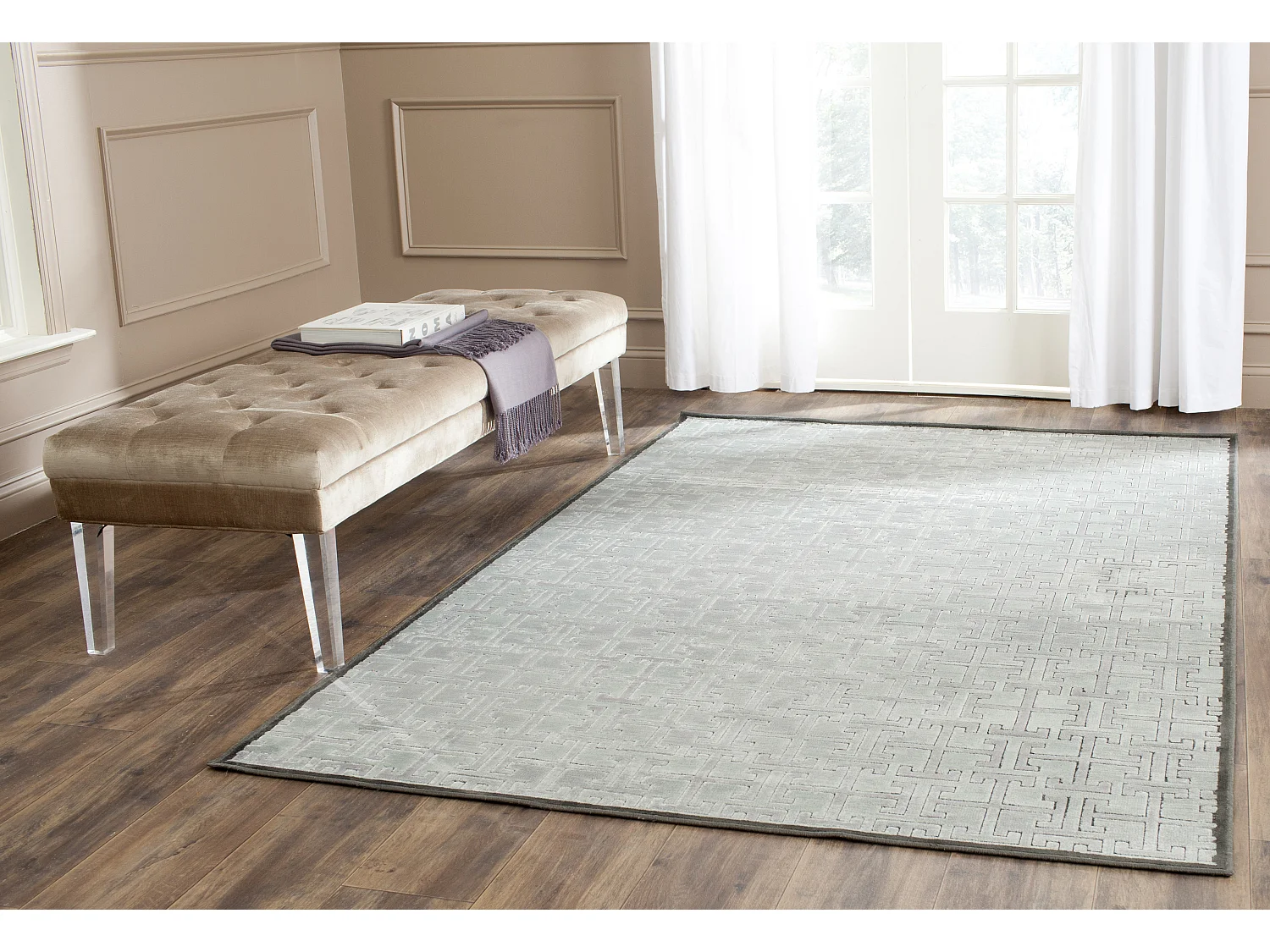 Tapis Gris/Multicolore 160 X 229 cm - Michele