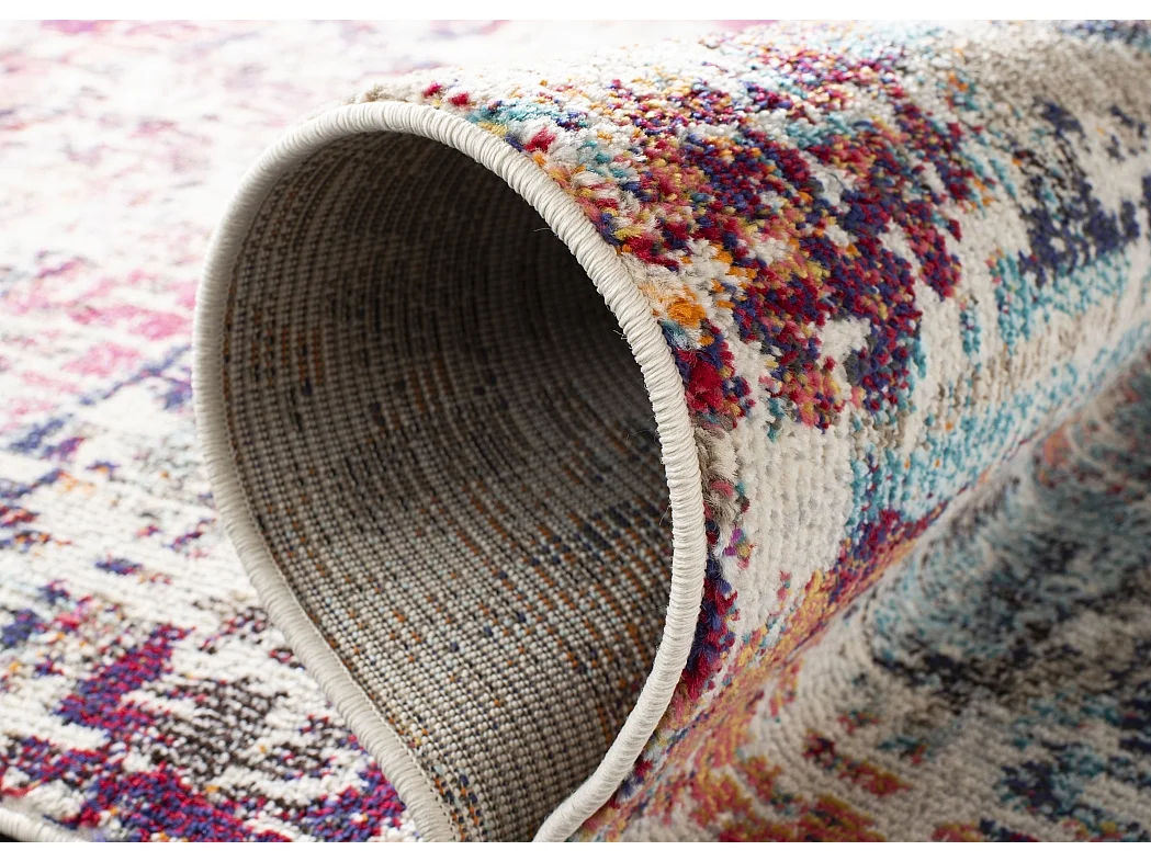 Tapis Rouge/Bleu 122 X 183 cm - Maida