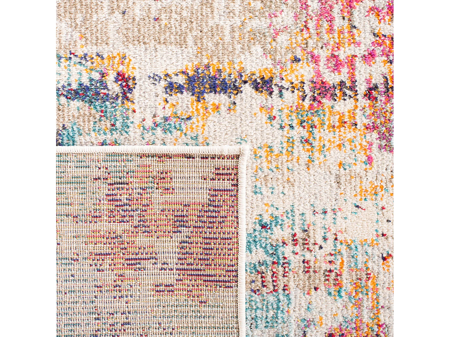 Tapis Rouge/Bleu 122 X 183 cm - Maida