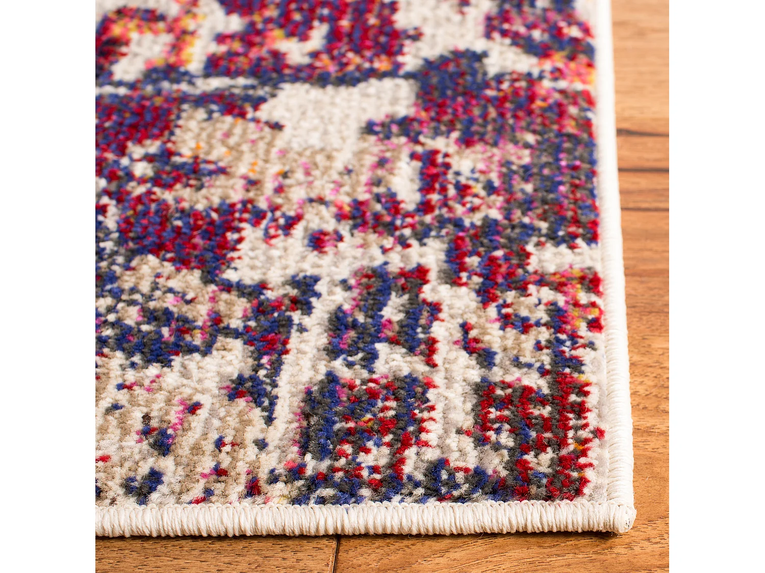Tapis Rouge/Bleu 122 X 183 cm - Maida