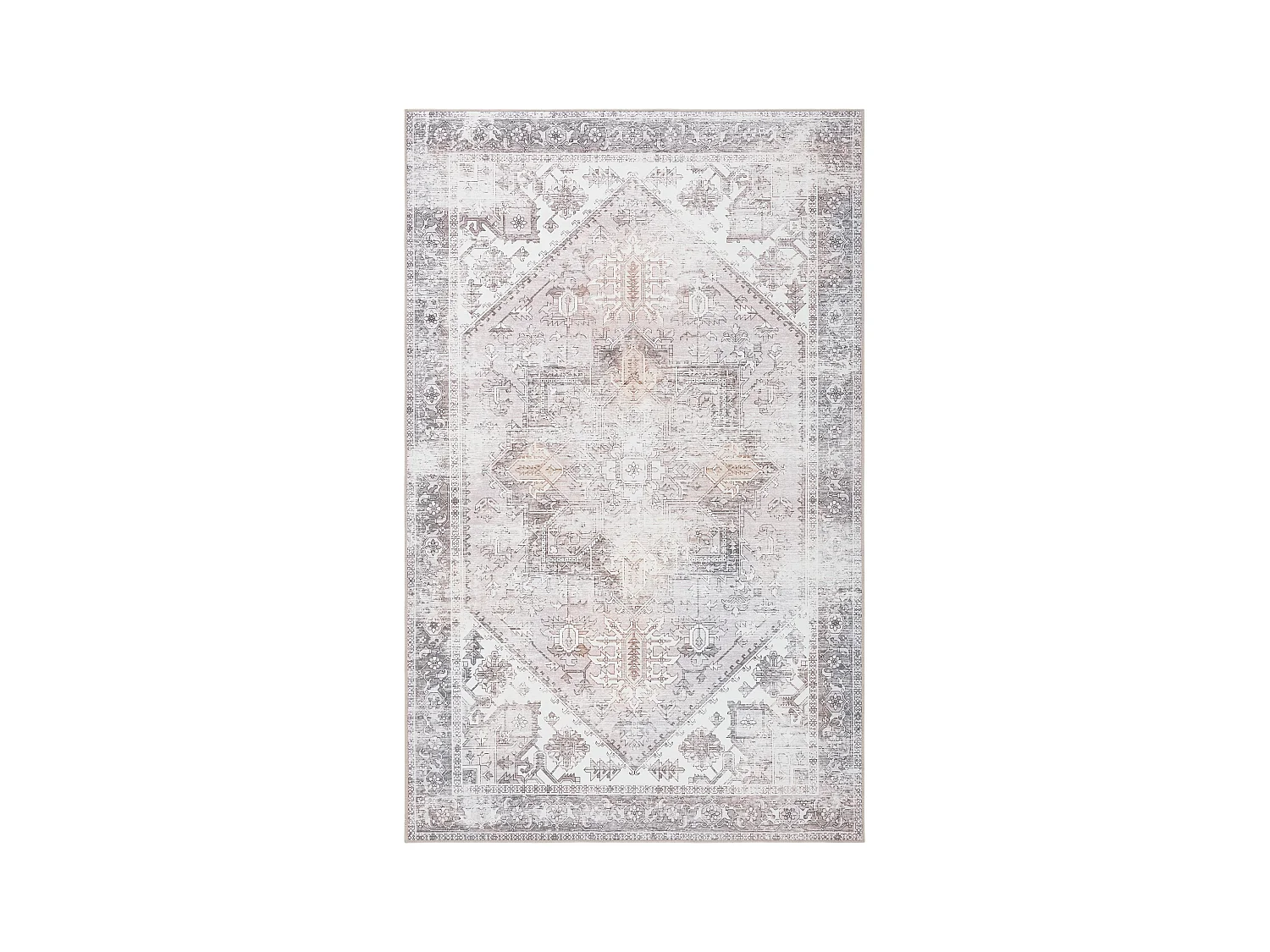 Tapis Beige/Gris 183 X 274 cm - Kushim