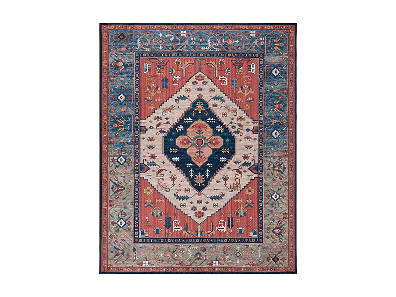 Tapis Rouille/Bleu 244 X 305 cm - Bishop