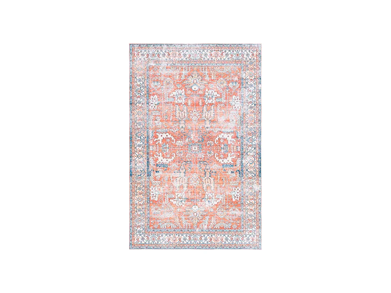 Tapis Rouille/Aqua 122 X 183 cm - Addilyn