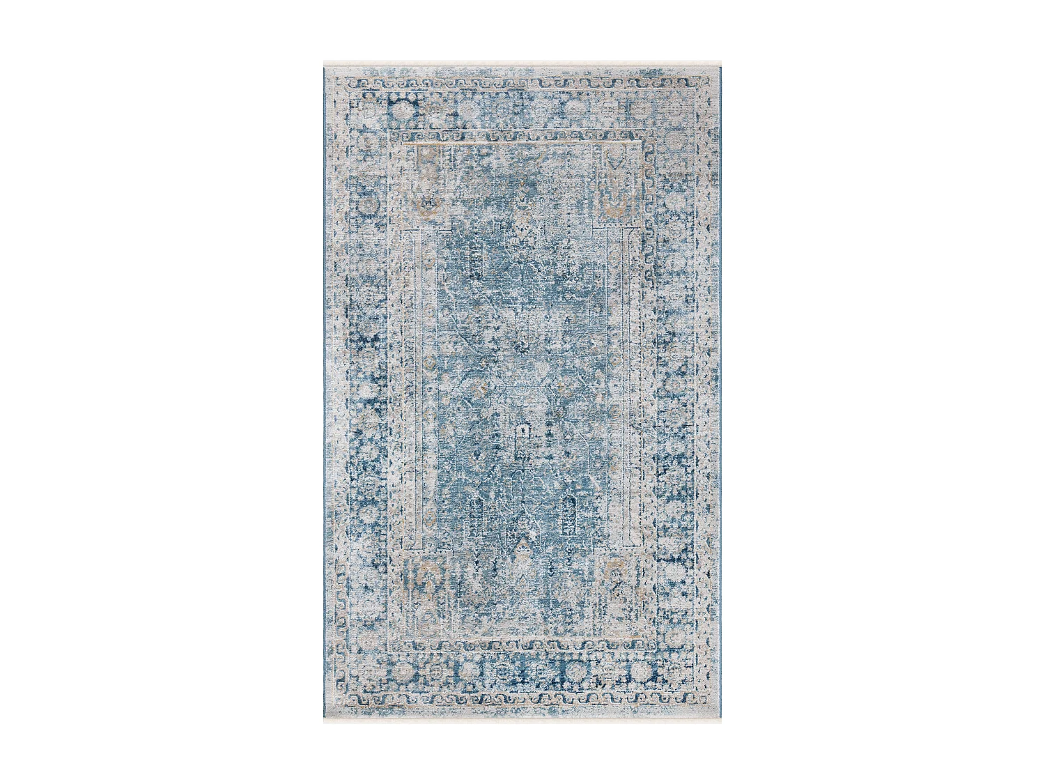 Tapis Bleu/Neutre 122 X 183 cm - Anaya