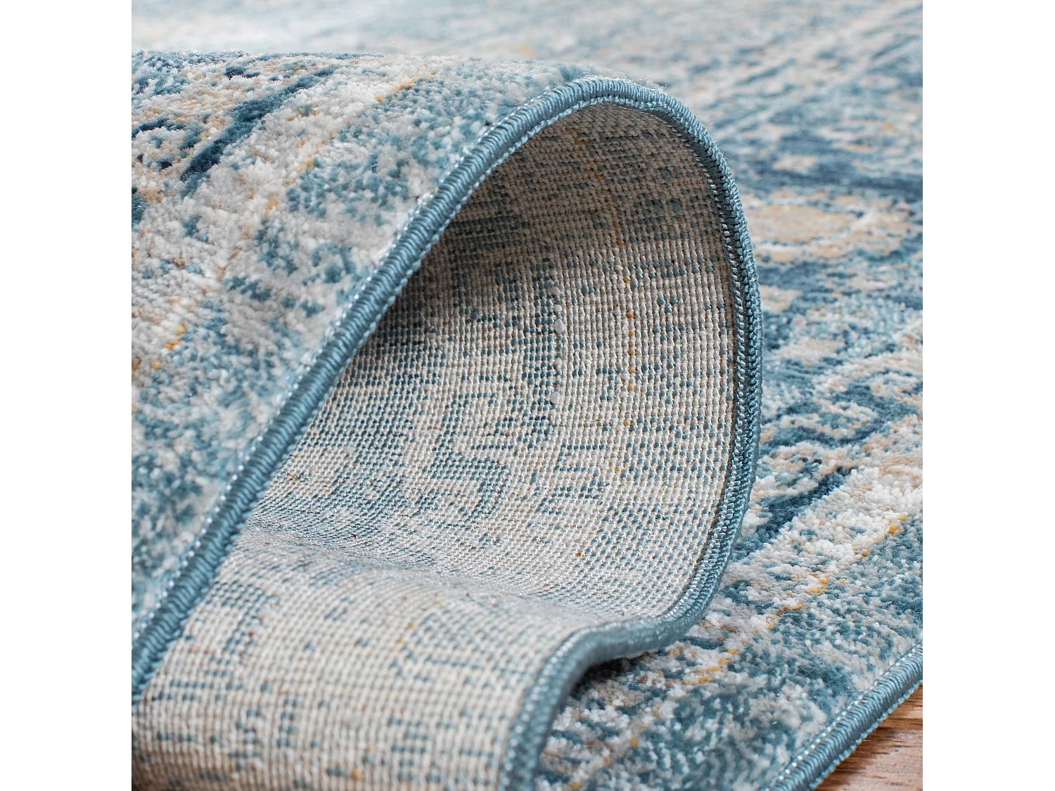 Tapis Bleu/Neutre 122 X 183 cm - Anaya