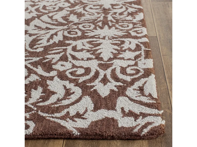 Tapis Marron/Gris 114 X 175 cm - Dayton