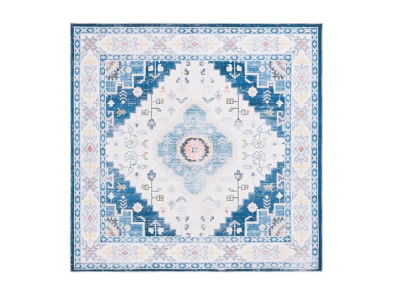 Tapis Marine/Ivoire 183 X 183 cm - Calypso
