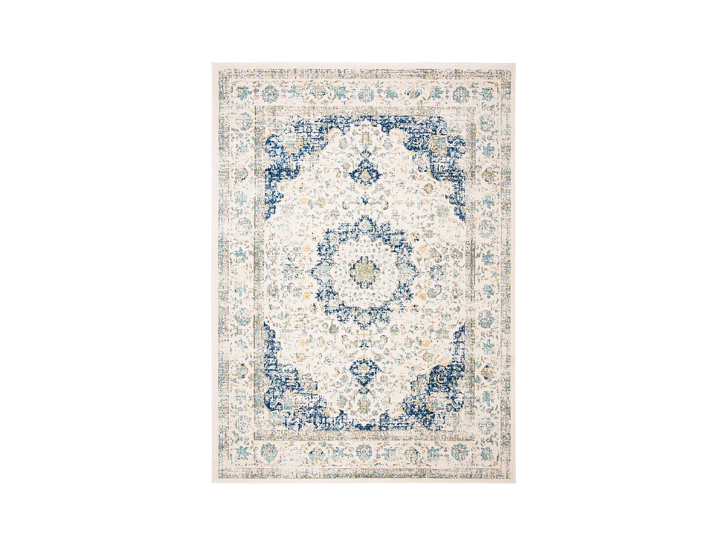 Tapis Neutre/Bleu 201 X 274 cm - Nichol