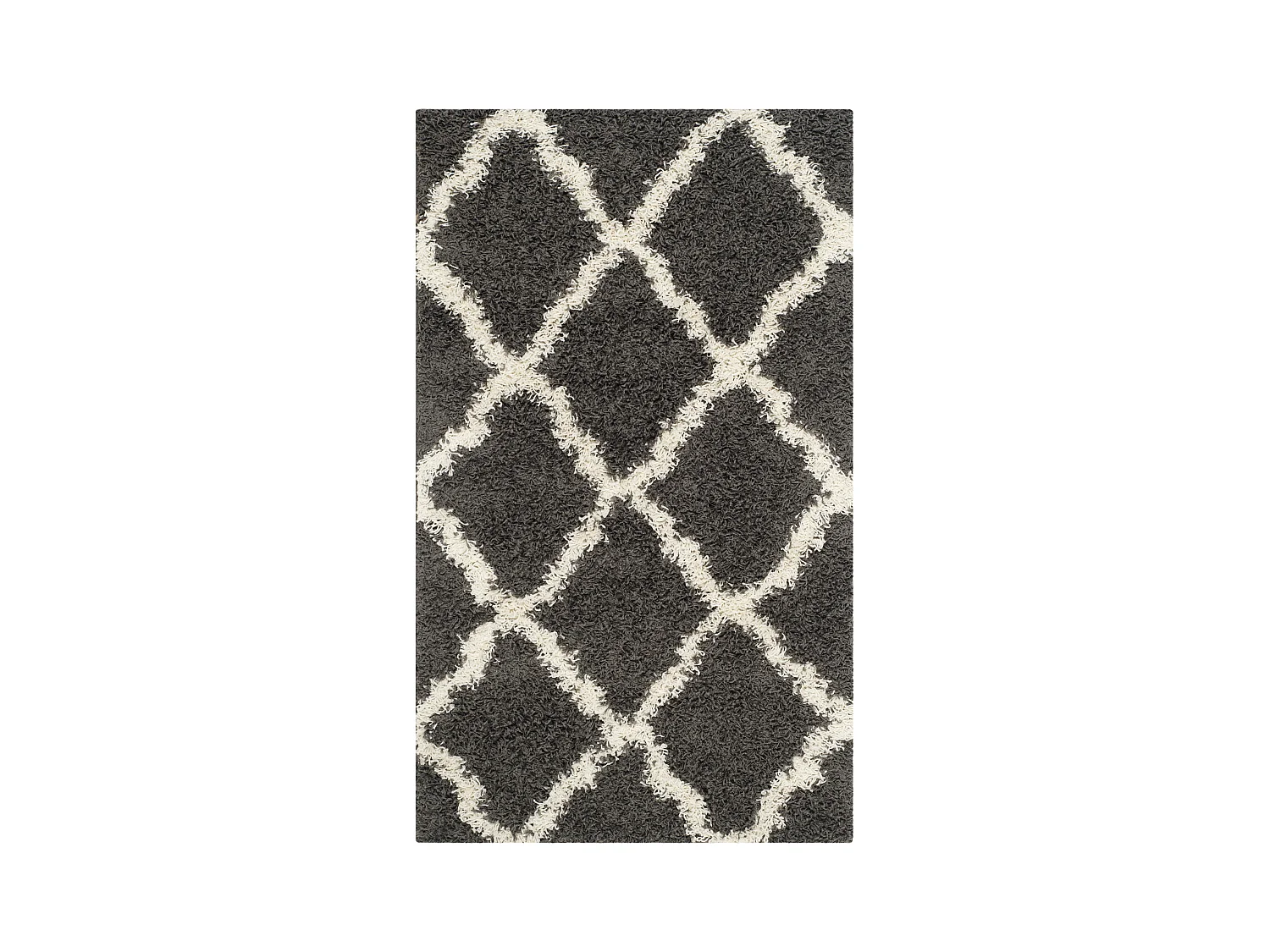 Tapis Gris/Neutre 91 X 152 cm - Aldo