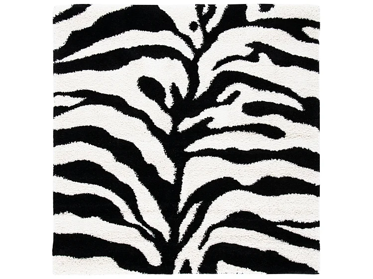 Tapis Ivoire/Noir 122 X 122 cm - Nottington