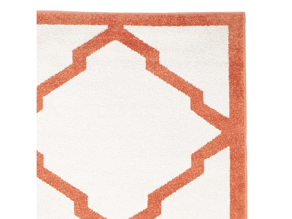 Tapis Neutre/Orange 122 X 183 cm - Lyric