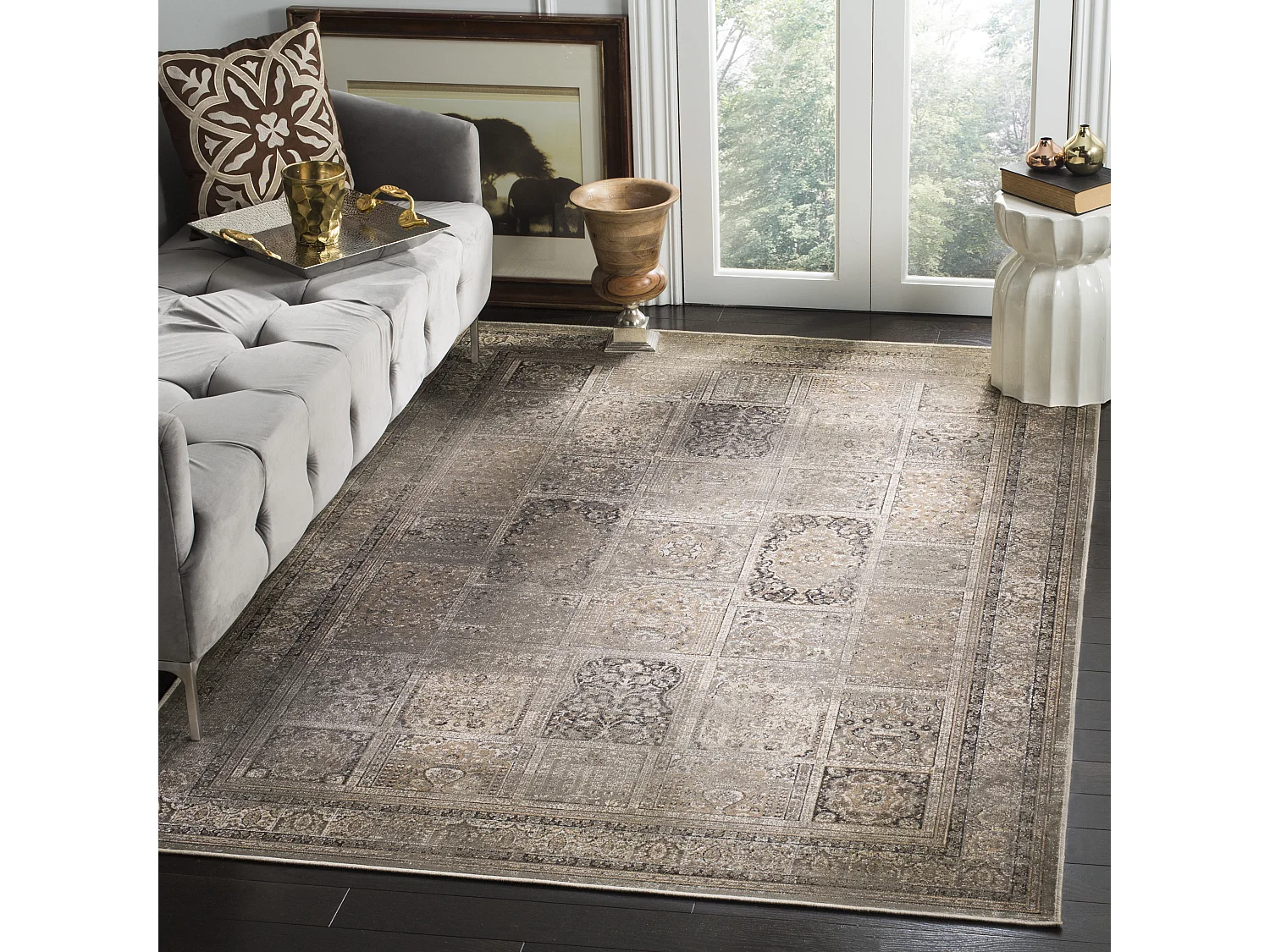 Tapis Marron 122 X 170 cm - Suri