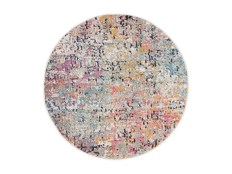 Tapis Gris/Rose 122 X 122 cm - Manjor