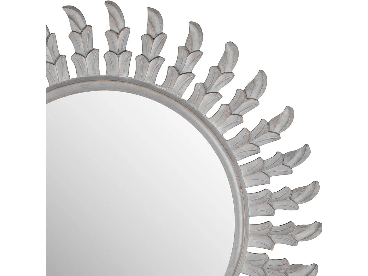 Miroir gris 80 X 2 X 80 cm - Inca