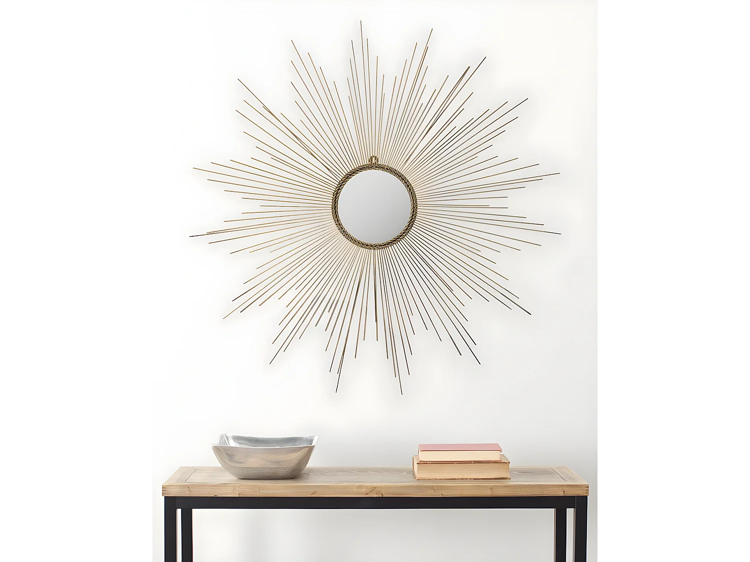 Miroir Or 104 X 104 X 1.9 cm - Ruthe