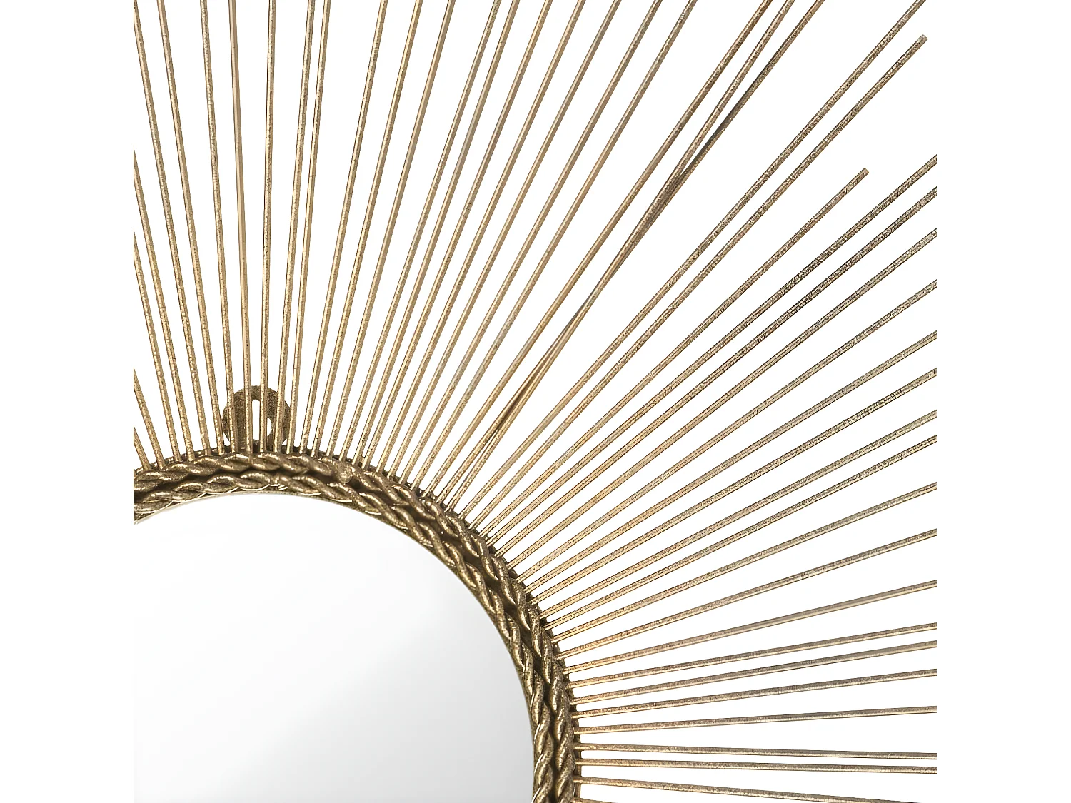 Miroir Or 104 X 104 X 1.9 cm - Ruthe