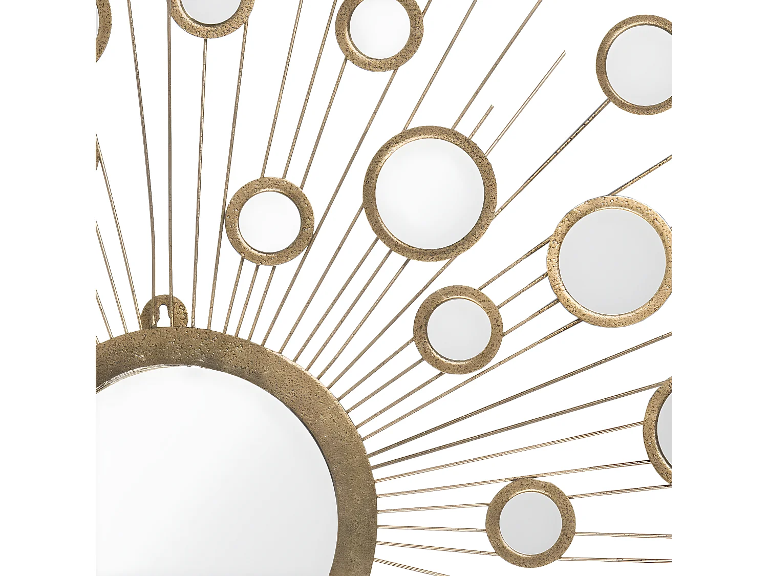 Miroir Or 104 X 104 X 1.9 cm - Ruthe