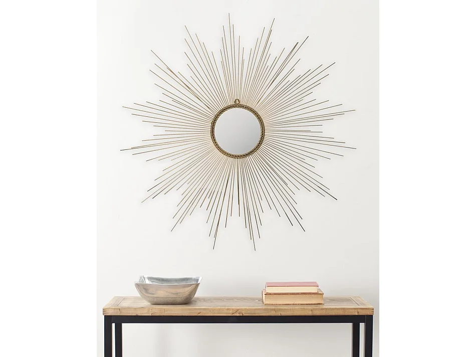 Miroir Or 104 X 104 X 1.9 cm - Ruthe