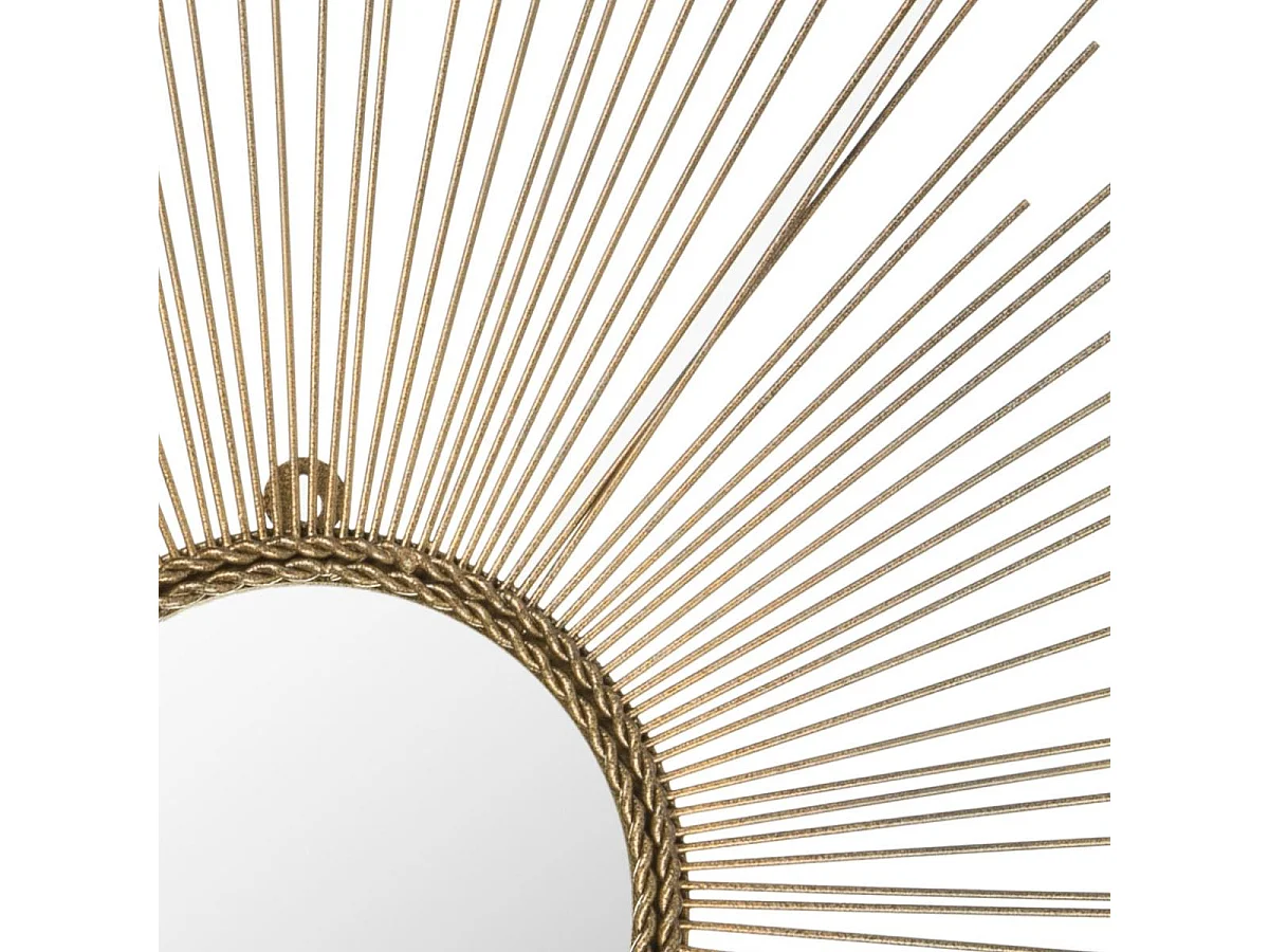 Miroir Or 104 X 104 X 1.9 cm - Ruthe