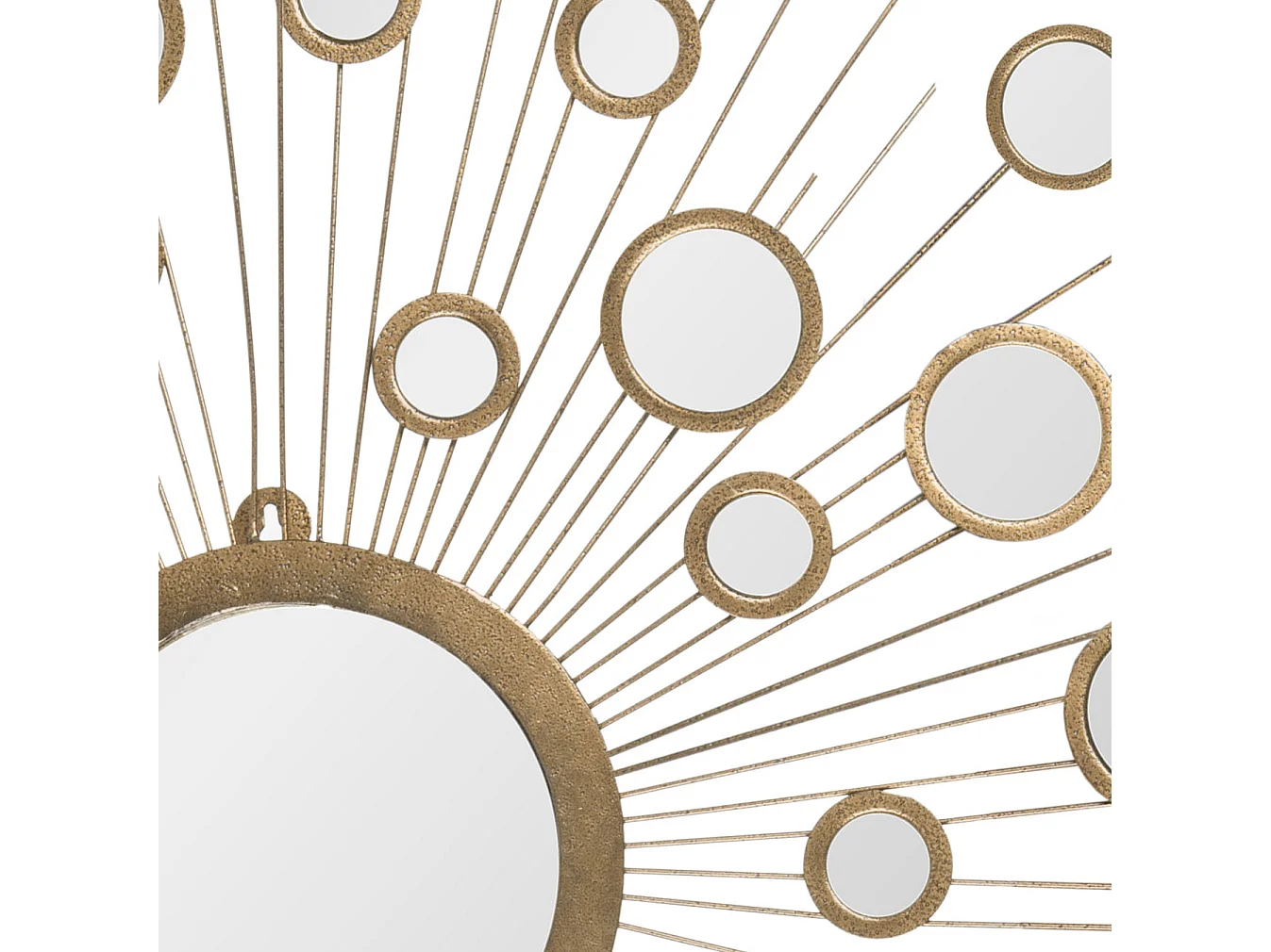 Miroir Or 104 X 104 X 1.9 cm - Ruthe