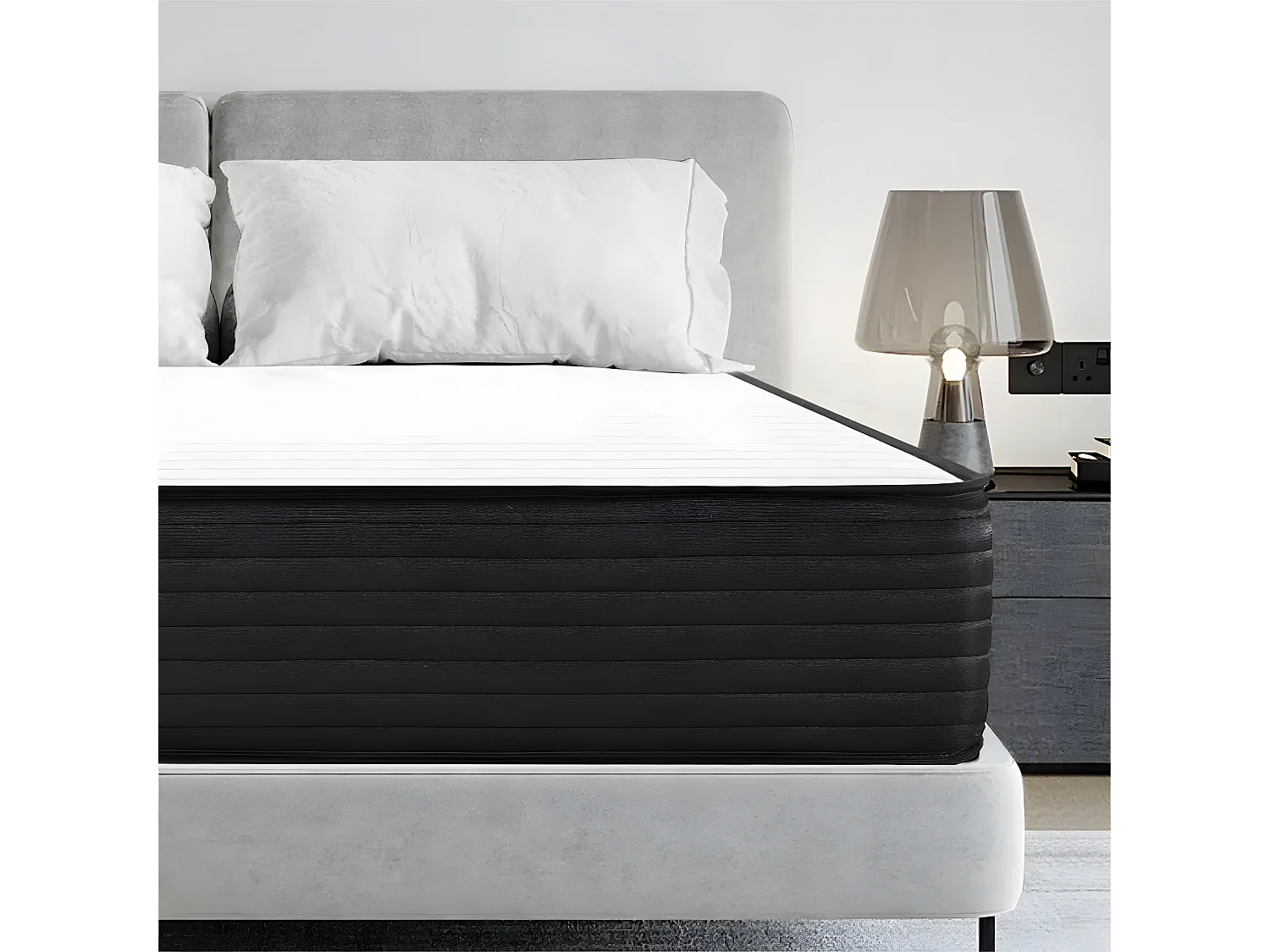Matelas 140x190 cm Mousse - épaisseur 24 cm - Matelas mémoire de forme de 2 place