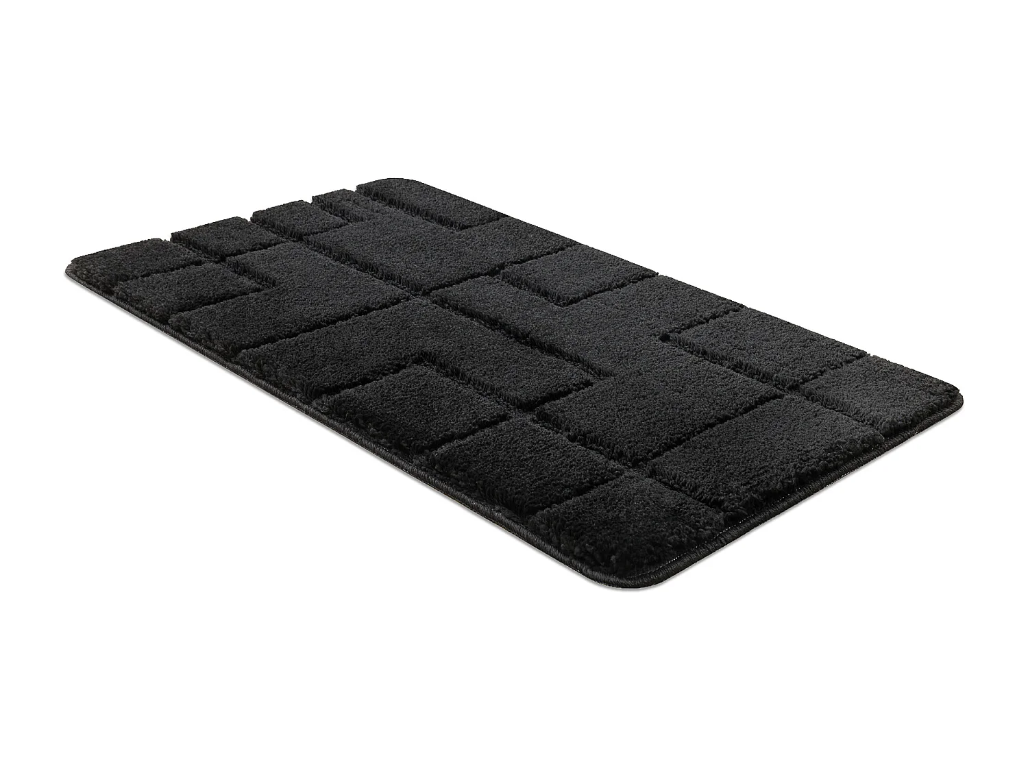 Tapis de salle de bain SUPREME LINES, lignes, antidérapant, doux - no 60x100 cm