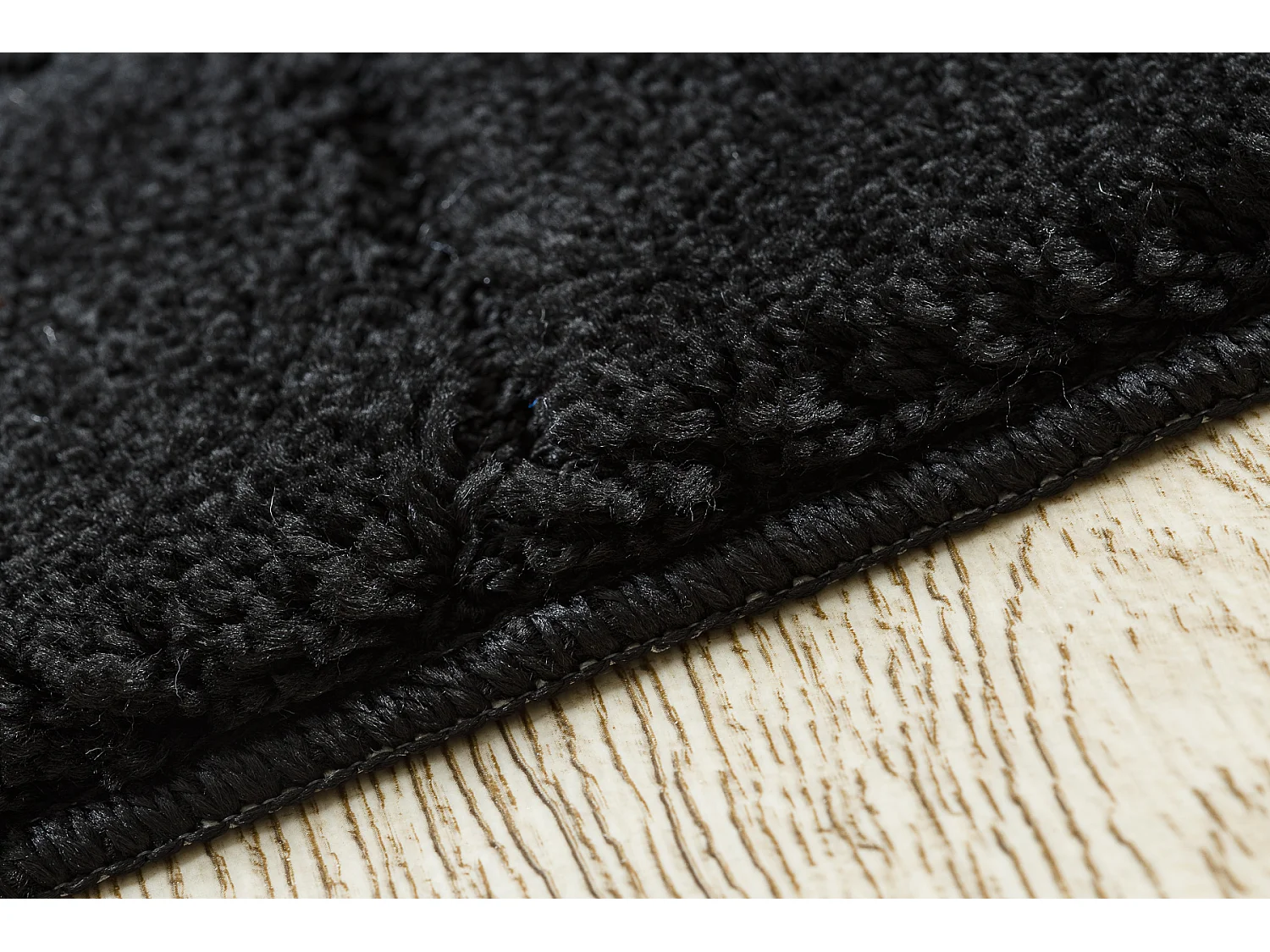 Tapete de banheiro SUPREME LINES, linhas, antiderrapante, macio - pret 50x80 cm