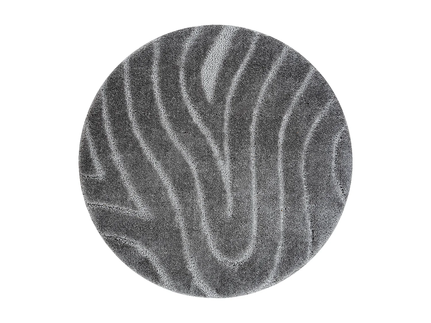 Tapis de salle de bain SUPREME cercle WAVES, vagues, antidérapant, do cercle 100 cm