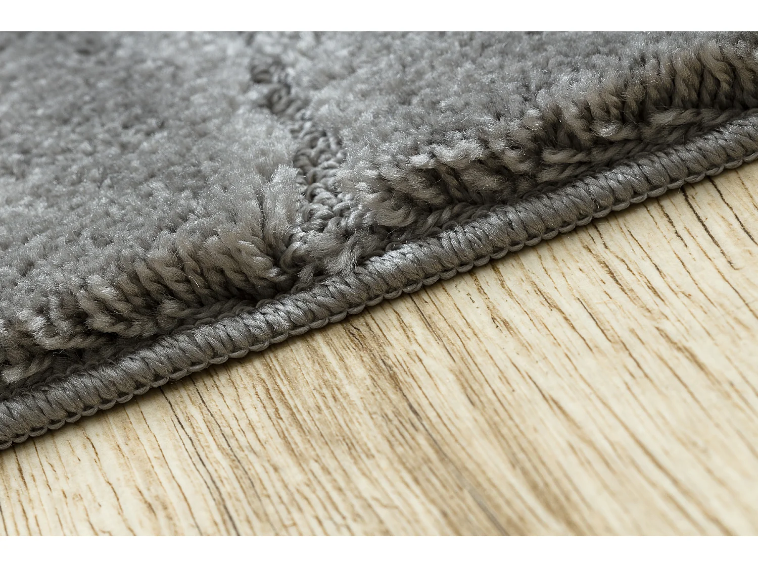 Badkamertapijt SUPREME LINES, lijnen, antislip, zacht - grijskleuring 50x80 cm